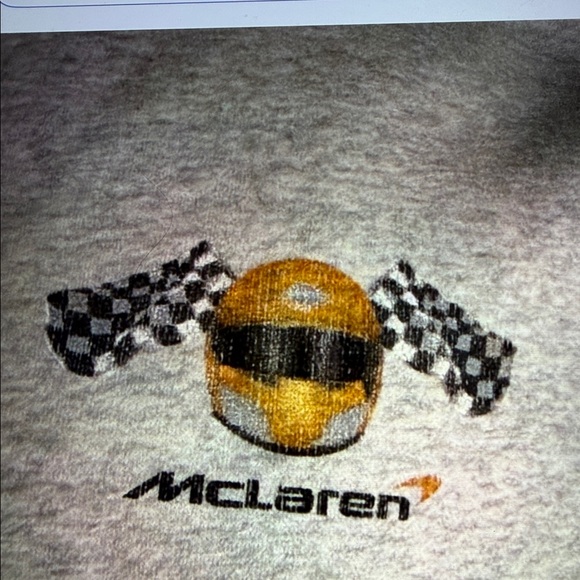McLaren Formula 1 Team Gray Sweatshirt - Picture 2 of 5